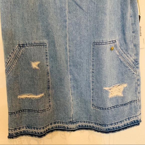 Jean distressed dress - Picture 4 of 4